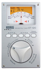 Korg Chromatic Orchestral Tuner OT-120 Korg Chromatic Orchestral Tuner OT-120