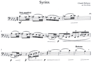 Claude Debussy: Syrinx for Solo Bassoon arr by Kris King Claude Debussy: Syrinx for Solo Bassoon arr by Kris King